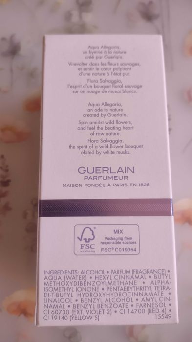 Perfumy Guerlain Aqua Allegoria Flora Salvaggia 75ml