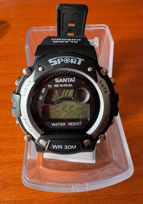 Relógio Digital Desportivo Santai – Modelo Sport Chrono
