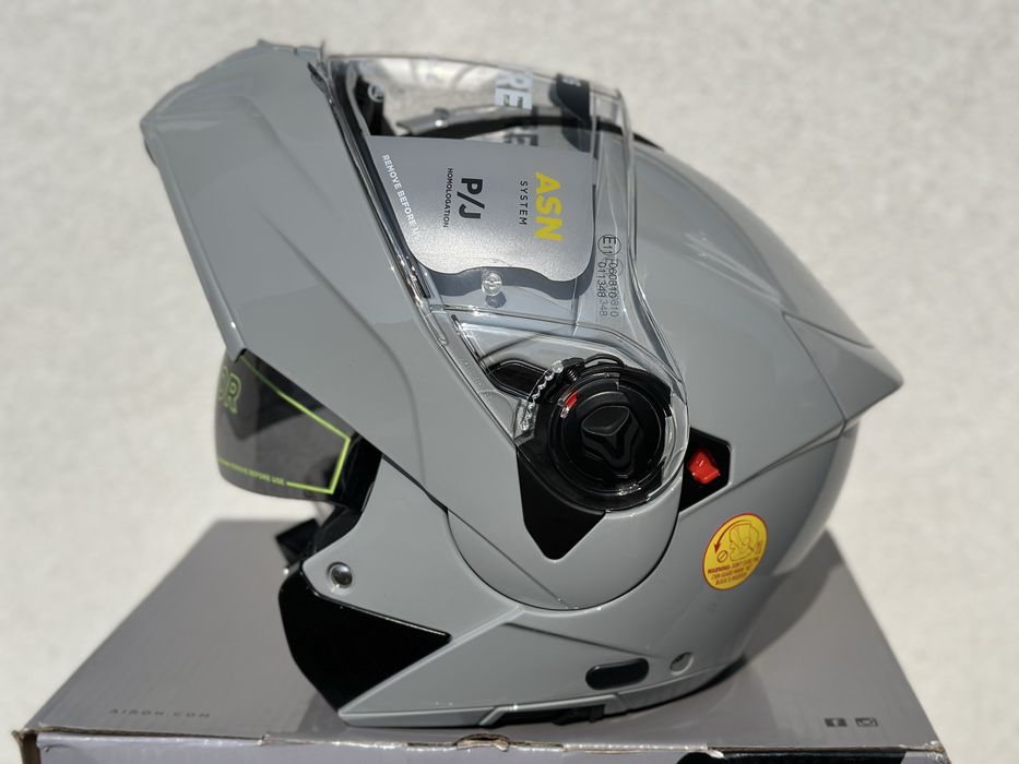 Szczekowy kask motocyklowy AIROH Specktre rozmiar XS, Szary, PROMOCJA!