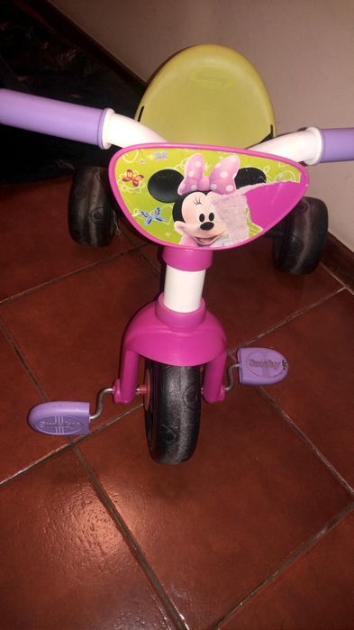 Triciclo Minnie rosa