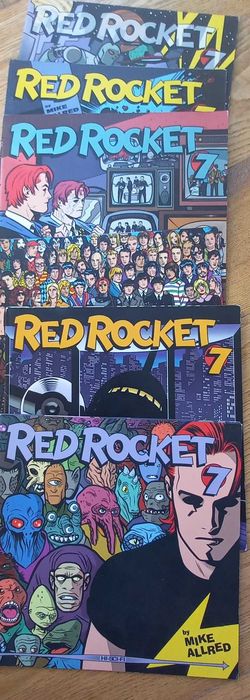 Red Rocket 7 - Mike e Laura Allred - Série completa