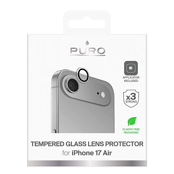 Szkło hartowane na obiektyw Puro Individual na iPhone 17 Air