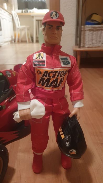 Formula 1 action man