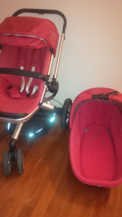 Cadeira Quinny + ovo + Maxi-cosi para carro