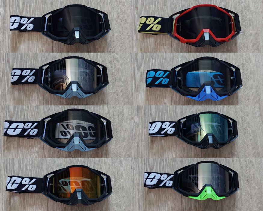 Кроссовые очки 100% кросові окуляри мото шолом ендуро мотоочки