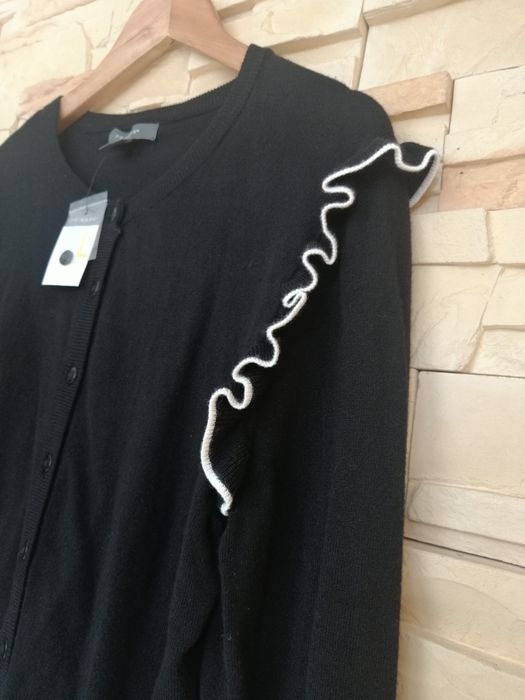 Nowy czarny rozpinany sweterek Primark r. L