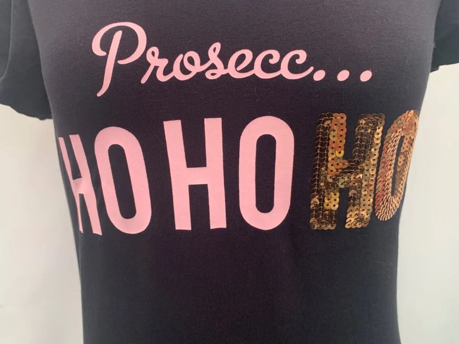 T-shirt, święta, prosecco, roz. M