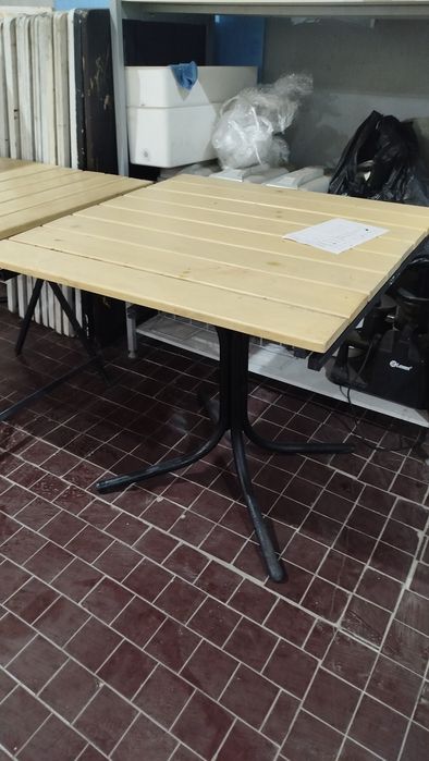 Стулья с подлокотниками Столы 80-80. 120-80.см