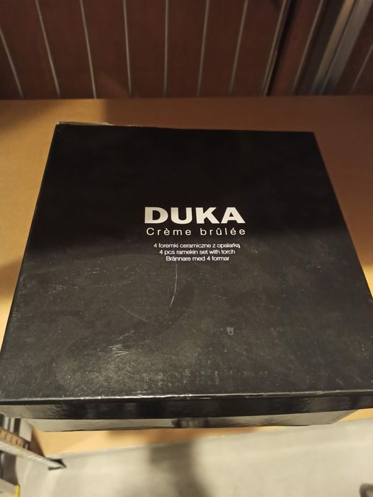 Duka - zestaw do creme brulee
