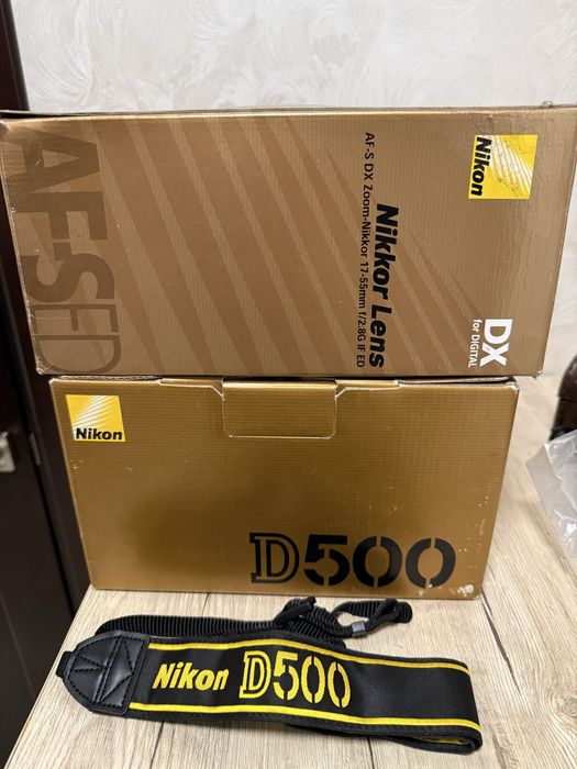 Продам Nikon D500 + Nikon 17-55mm f/2.8 (топ-комплект)