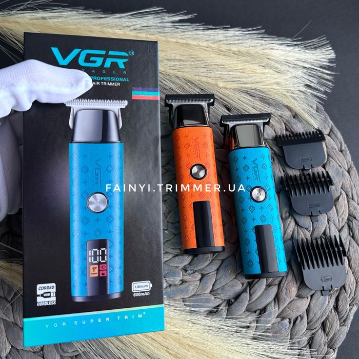 ‼️РОЗПРОДАЖ‼️Тример VGR Mini міні для стрижки бороди та голови шейвер