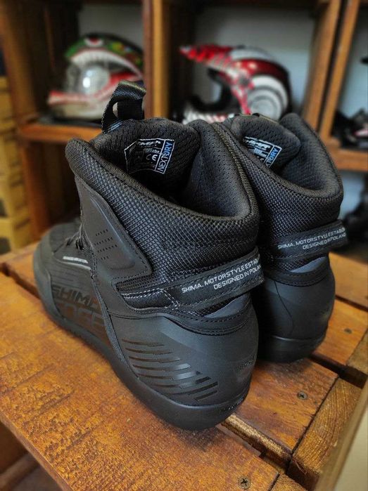 Мотоботи (моточеревики) SHIMA EDGE WP MEN BLACK