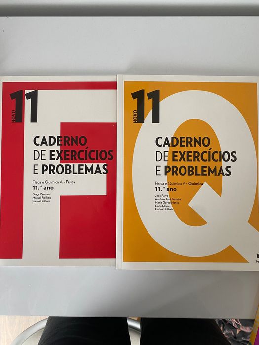 Livros de fichas físico química