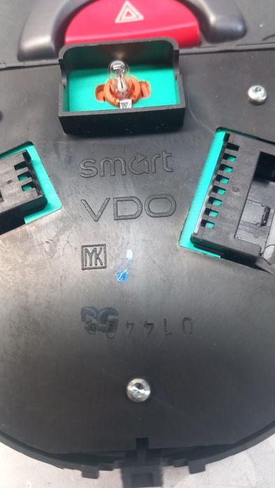 Botão / interruptor 4 piscas SMART City Coupé 450