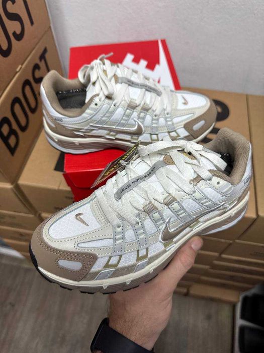 ЕВРОЗИМА! Кроссовки Nike P-6000 beige / Найк бежевые 36 37 38 39 40