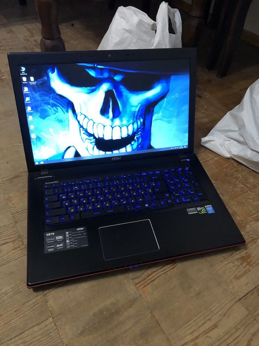 ІГРОВИЙ ТОП Ноутбук MSI / +i7-8 ядр 3.6GHz+Geforcе GTX 4GB+16Gb