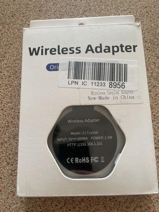 bezprzewodowy adapter samochodowy Bluetooth