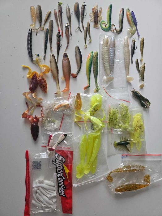 Zestaw przynęt gumowych