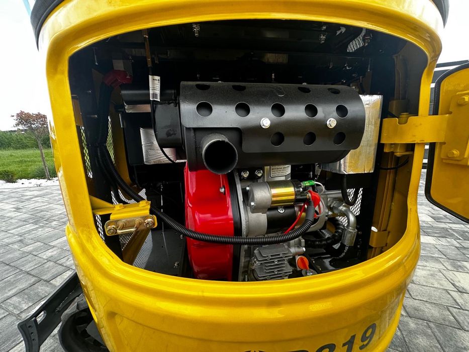 MINI Koparka RIPPA R319 zamknięta kabina – kamera cofania  – NOWA