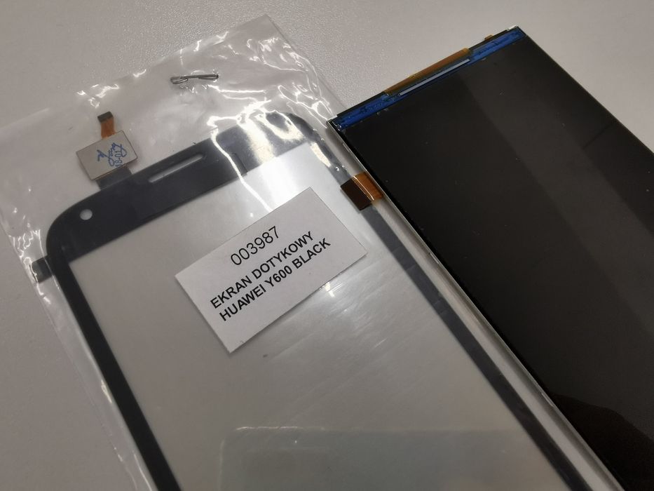 Nowy ekran dotyk, szyba wyświetlacz lcd Huawei Y600