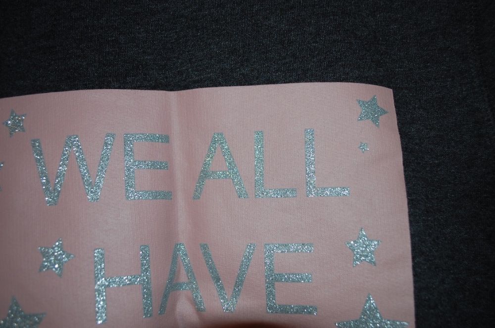 bluza z nadrukiem dla nastolatki Pepco 158/164 stan bardzo dobry