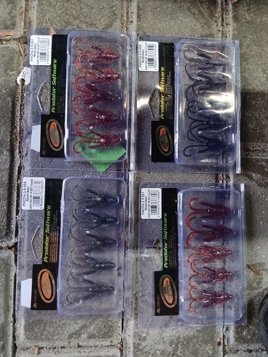 Zestaw 4 paczki gum mikado raczki 3.5cm