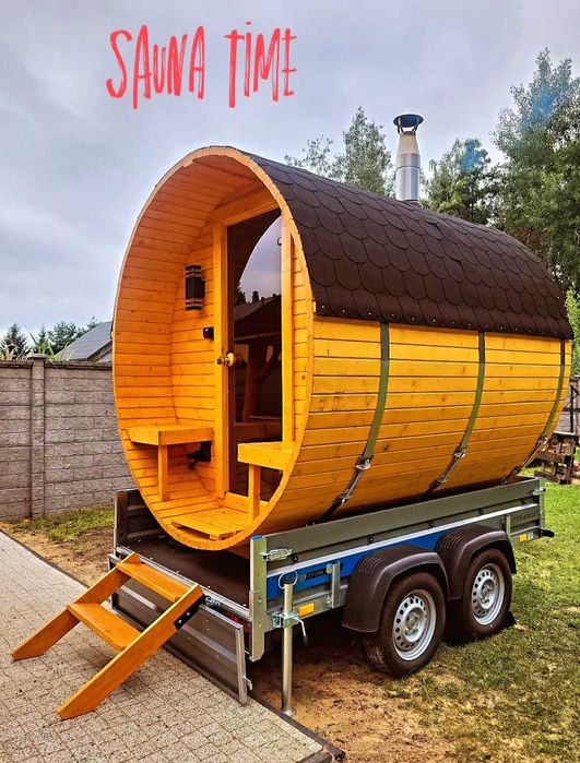Mobilna Sauna Bania na dowóz Siedlce i okolice Wynajem na doby