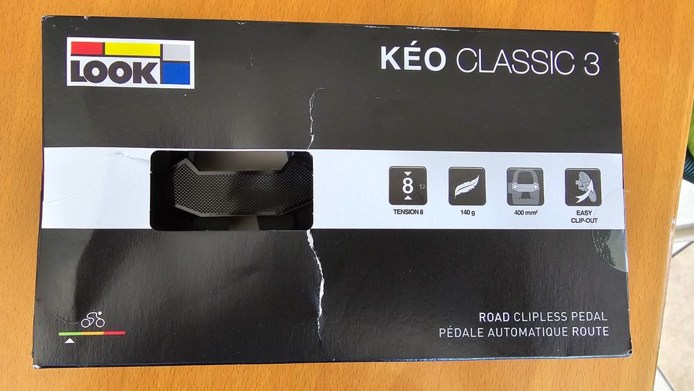 Pedais Look e Shimano
