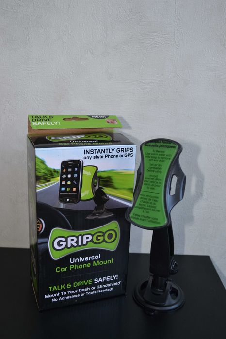 Тримач, підставка для телефона в авто Grip go