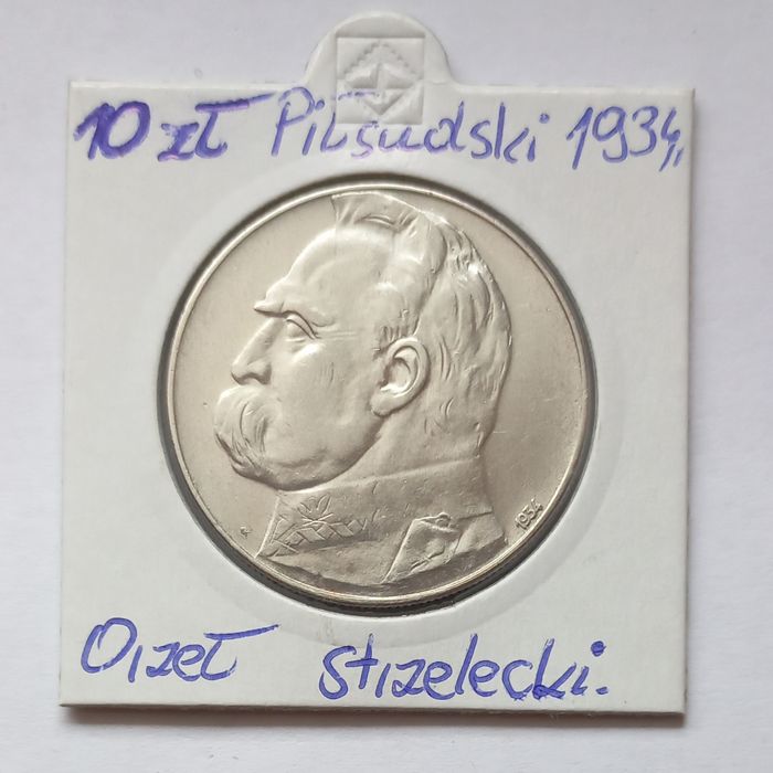10 zł Piłsudski Orzeł  Strzelecki