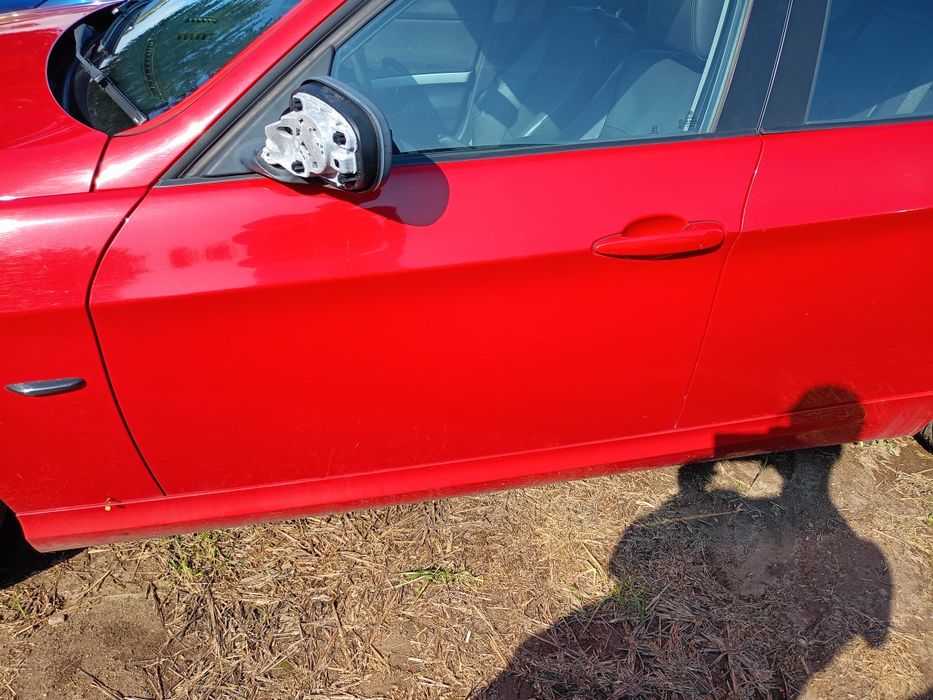 BMW e90 e91 drzwi a61 karmesinrot