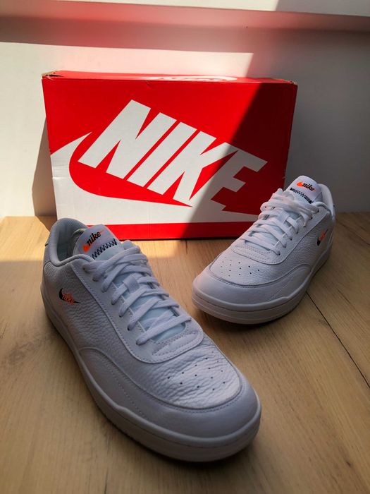Białe Męskie Buty Nike Court Vintage Prem Rozmiar 43 Nowy Sącz
