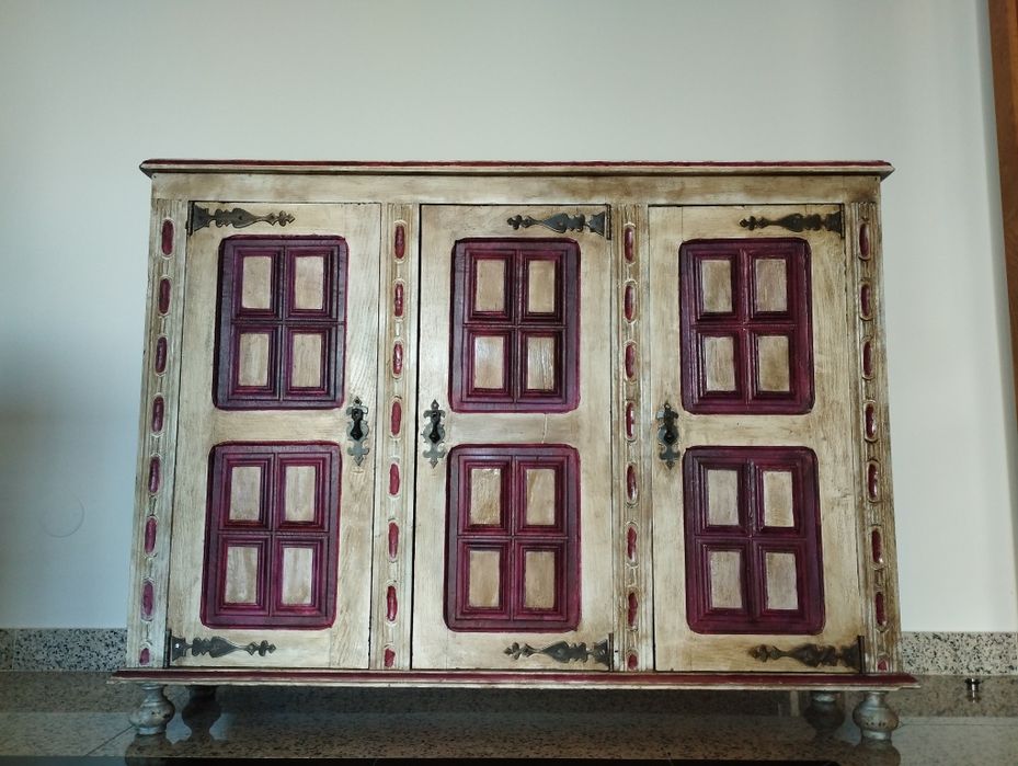 Consola/Aparador pintura manual