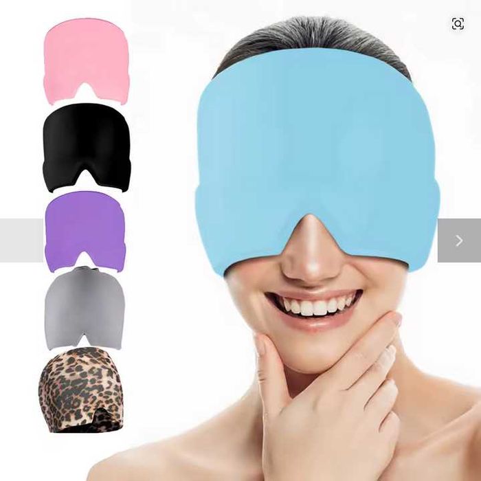 Chapéu de Gel para alívio de Enxaqueca e Dor de Cabeça