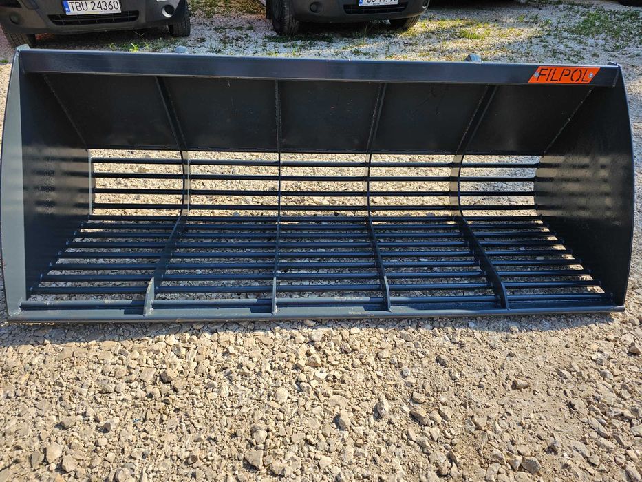 Łyżka przesiewowa ażurowa łycha do przesiewu buraków gruzu kamieni itp