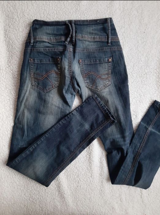 Terranova Denim spodnie jeansy r. S