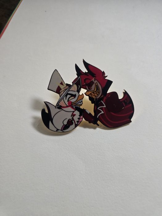 Pin hazbin hotel alastor i Lucyfer jako kaczka