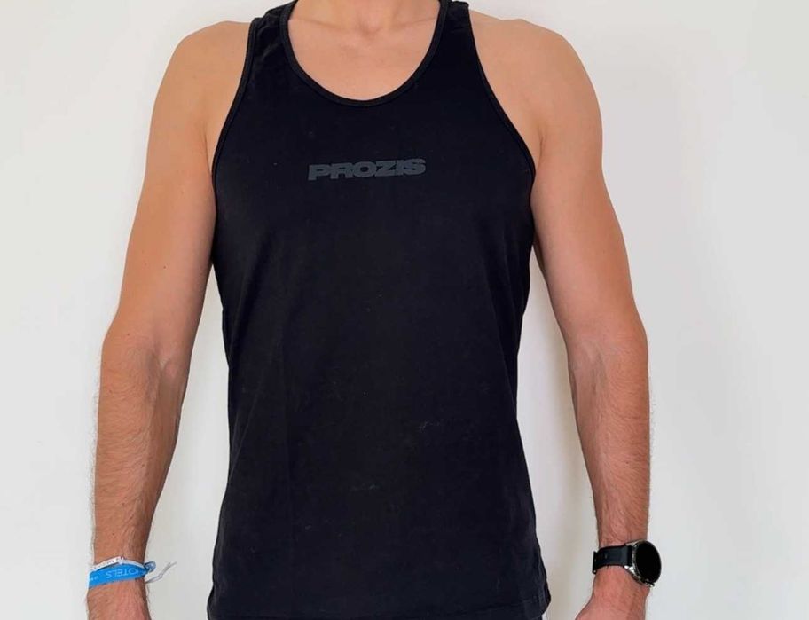 T-shirt de Alças (Cava) Prozis Preta