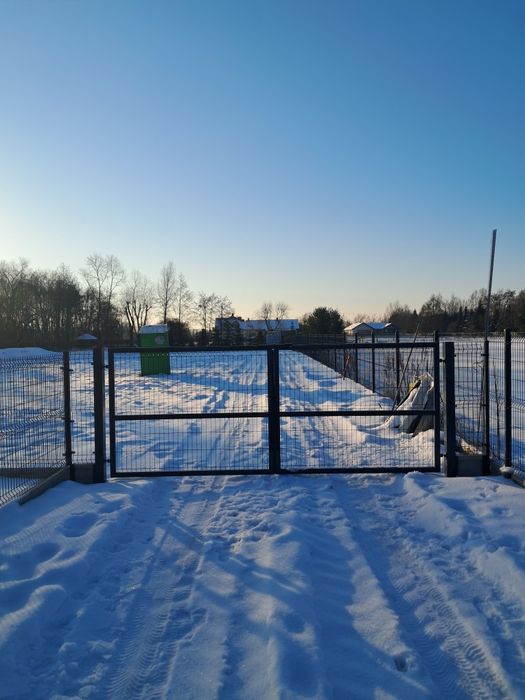 Najem magazyn, kontener 15m2 na działce 3500m2 ogrodzonej utwardzonej