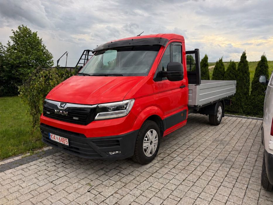 MAN TGE  2019 | Skrzynia otwarta | 200 tys. km | Serwisowany | Stan idealny