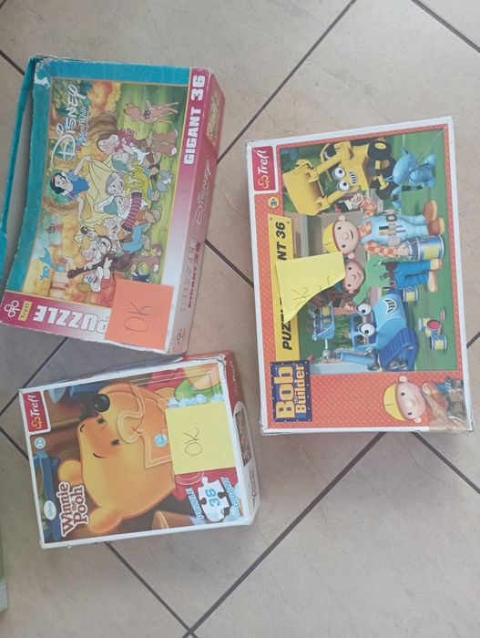 Puzzle gigant mega podłogowe