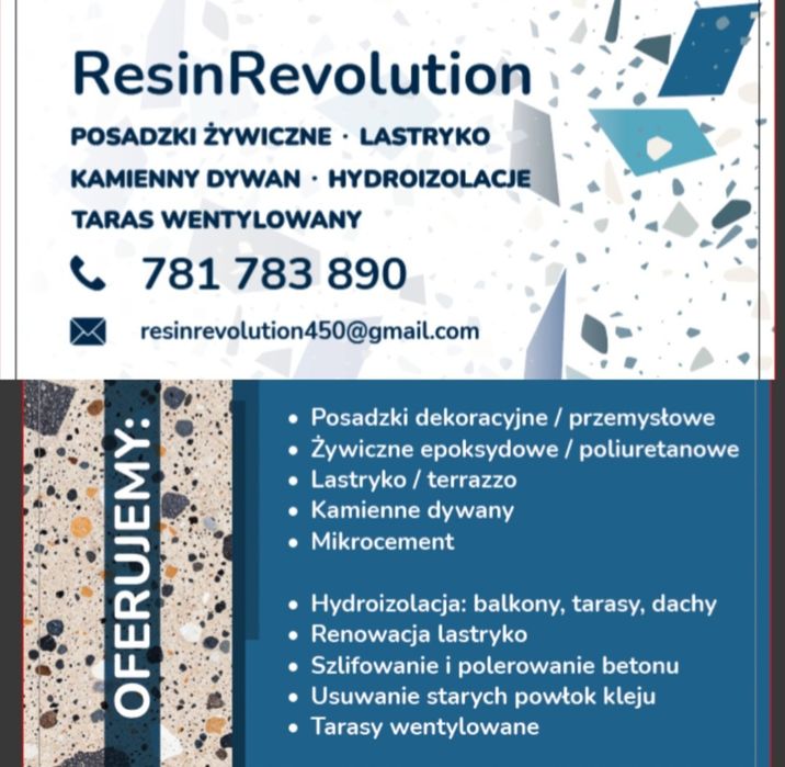 Posadzki żywiczne | mikrocement | lastryko | szlifowanie betonu, subit