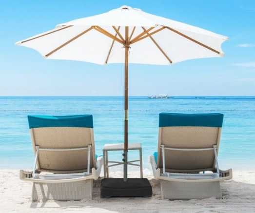 Podstawa do parasola ogrodowego stojak z obciążnikami