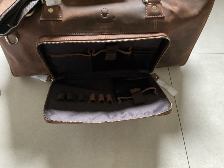 Torba ze skòry marki Donbolso