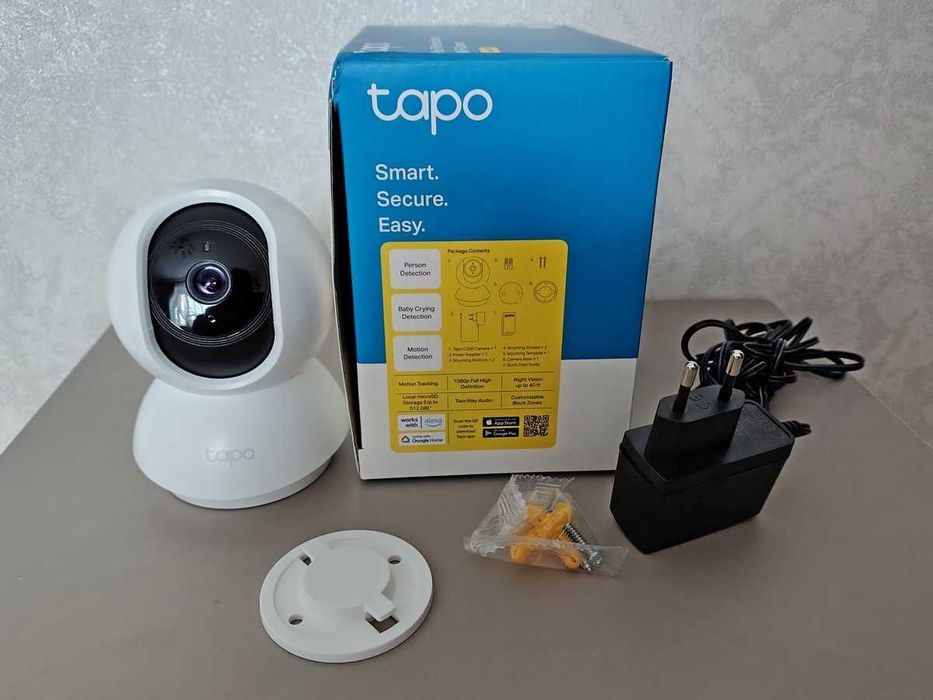Домашня камера відеоспостереження TP-Link Tapo C200 (EU) (TAPO-C200)