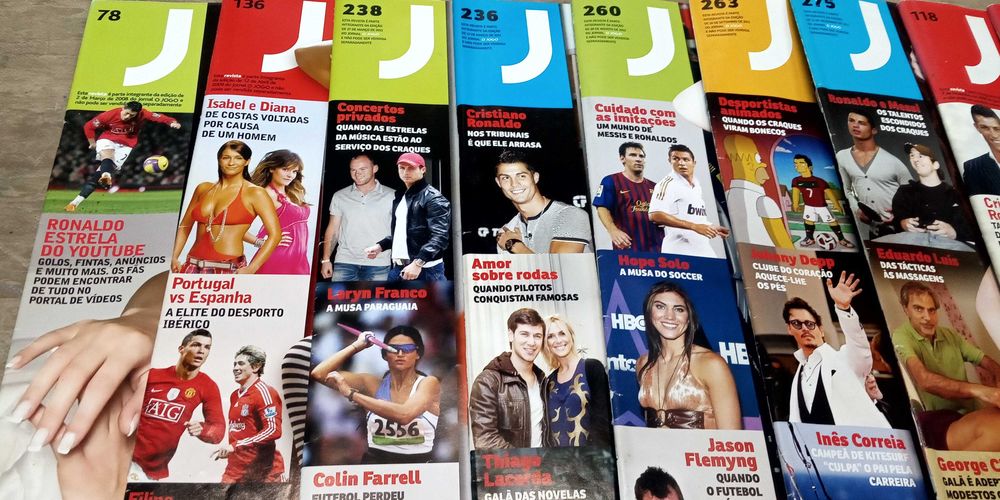 Penthouse novembro Revista Jota com CR7