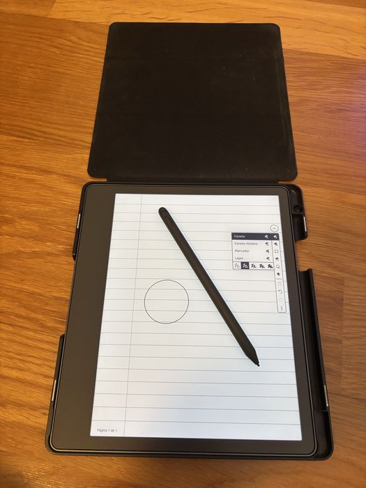Amazon Kindle scribe + caneta premium + capa