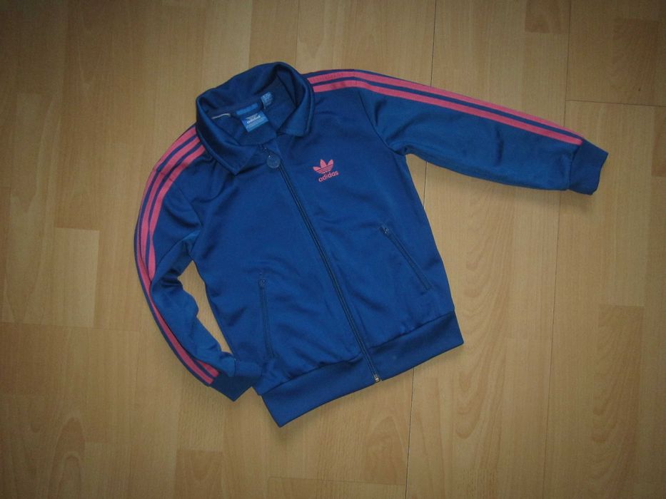ADIDAS bluza rozpinana rozm.110