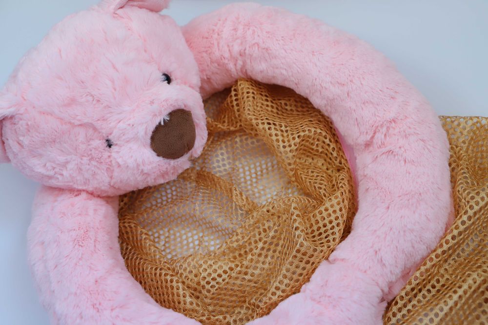 Органайзер для игрушек подвесная корзина для игрушек мишка плюшевый