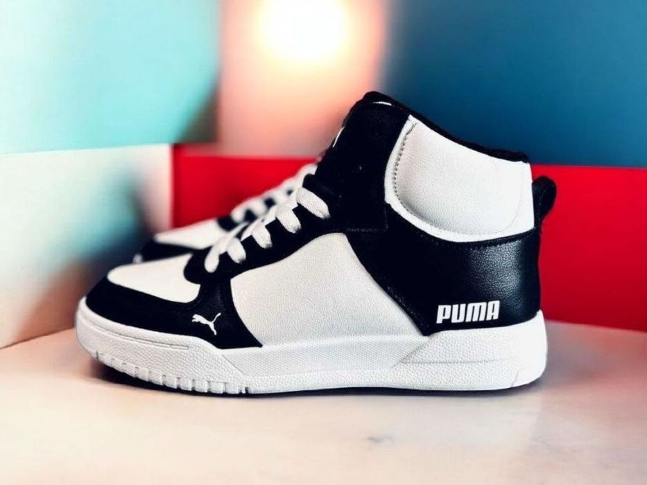 Жіночі зимові кросівки Puma/натуральная кожа/зимние ботинки пума +7-21